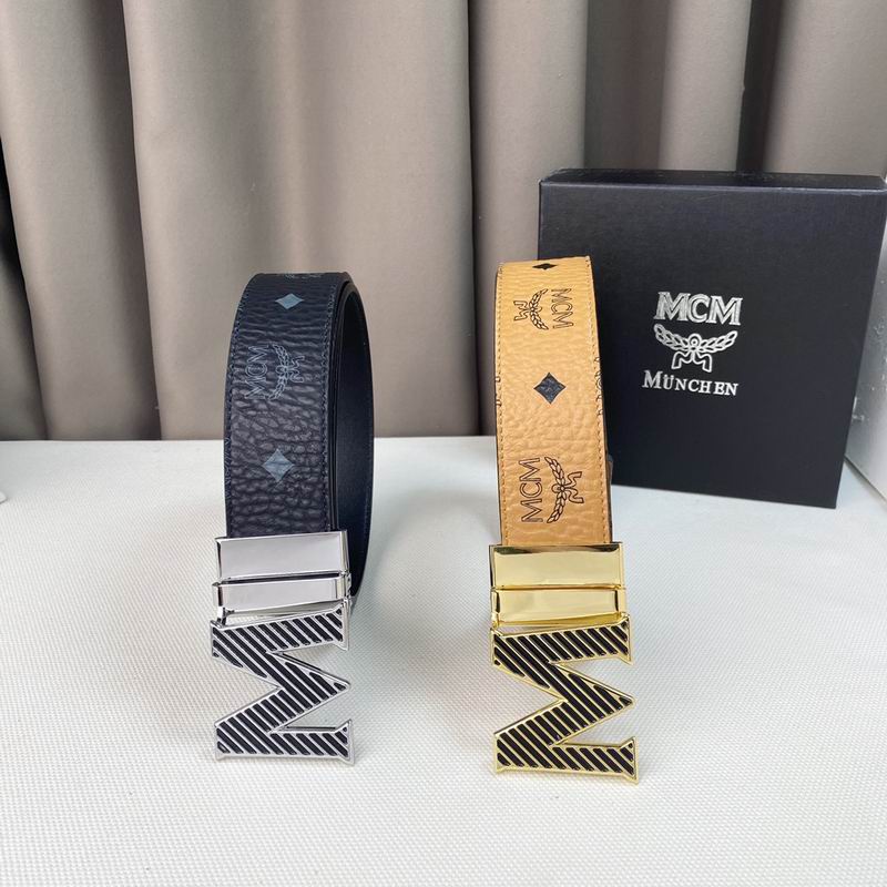 MCM belt 38mmX95-125cm 7D06